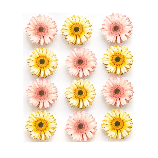 Gerbera Daisy Stickers By Recollections™
